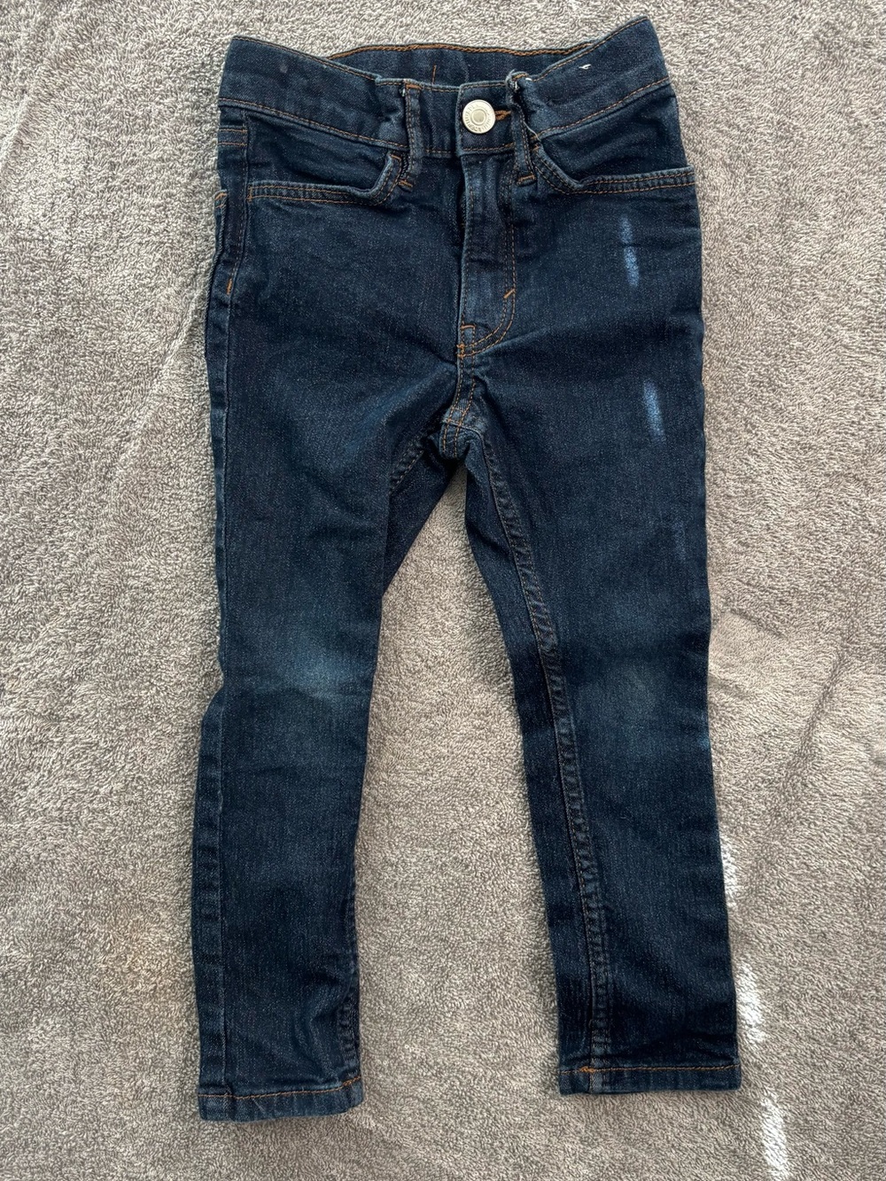 Unk Dark Blue Skinny Men's Jeans
